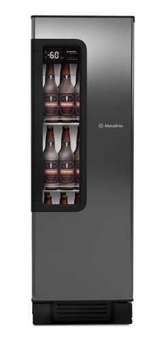 Cervejeira Metalfrio Beer Maxx 250 Inox 256lts Expositora 127v