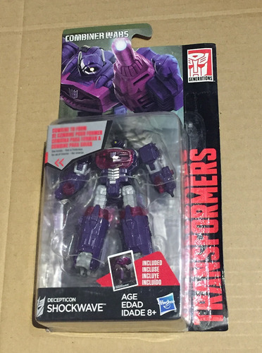 Transformers Shockwave Combiner Wars Raro!!