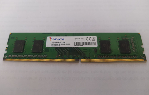 Memoria Ram Ddr4 Adata 8gb Para Pc