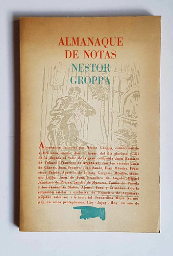 Almanaque De Notas, Nestor Groppa, Firma De Felix Barletta