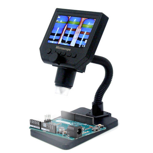 8 Portátil Lcd G600 Digital Com Brilho Altomicroscópio