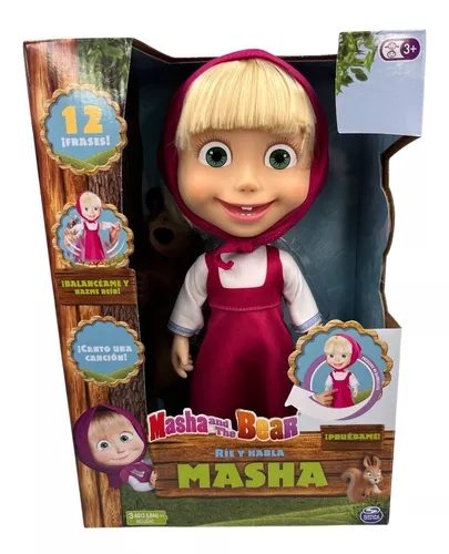 Muñeca Masha Y El Oso Grande 35cm Spin Master Ruedestoy Envío Gratis 