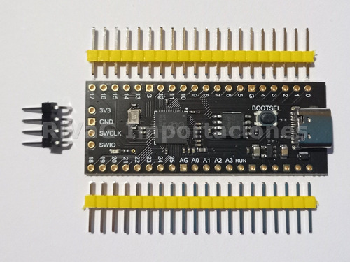 Microcontrolador Rp2040 4mb Compatible Con Raspberry Pi Pico