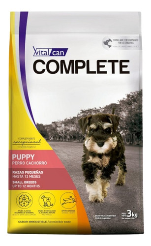 Complete Cachorro Razas Pequeñas 3 Kg