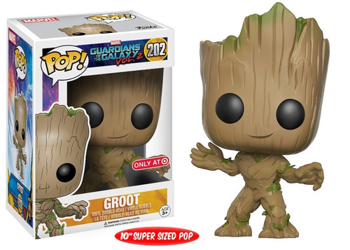 Funko Pop Groot Tamaño Real Target Exclusivo 10  Tamaño