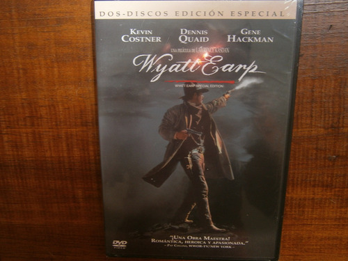 Wyatt Earp Kevin Costner Dennis Quaid Gene Hackman 2 Dvds 94