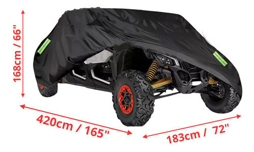 Lona Funda Impermeable Polaris Rzr Xp4 1000 Utv