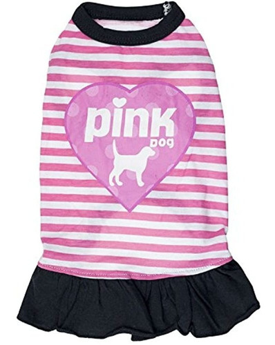 Ollypet Cute Fancy Dress Pink Dog Para Mascotas Pequeñas Ro