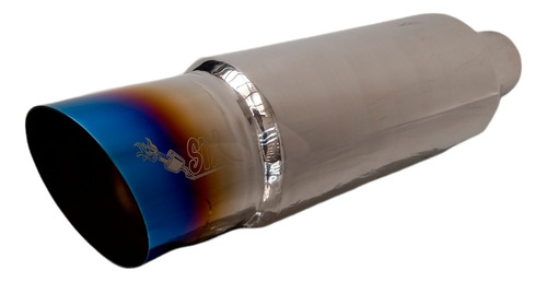 Resonador Six Punta Azul Acero Inoxidable Talla Xs