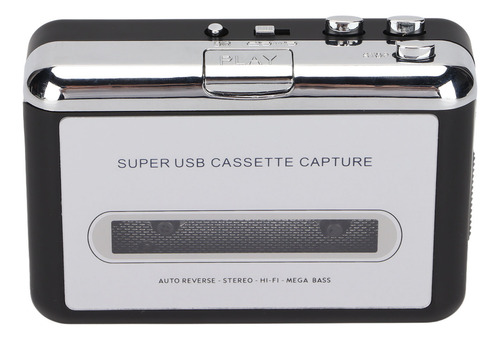 Reproductor De Casetes Portátil, Convertidor De Cinta A Mp3