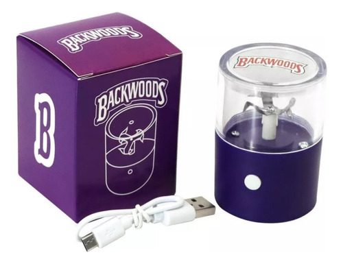 Grinder Automatico Eléctrico Recargable Backwoods Roll Blunt