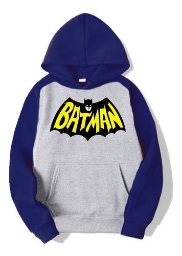 Buso Chompa Adulto Estampado Personalizado Diseño: Batman