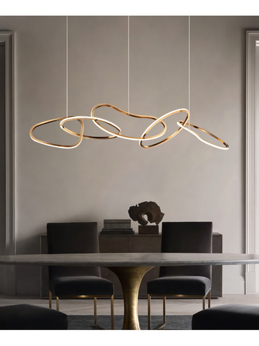 Imagen 3 de 7 de Lámpara De Techo Candelabro Moderno