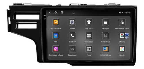 Multimidia Fit 15/20 9p Octacore Carplay 8gb 256gb Tpros