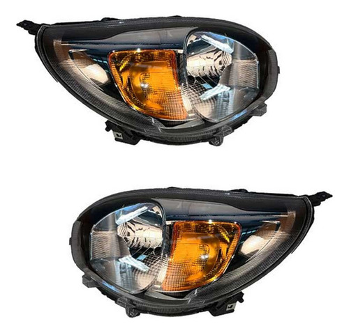 Par Focos Para Auto Optico Suzuki Alto 800 2017/2021 - Ambar