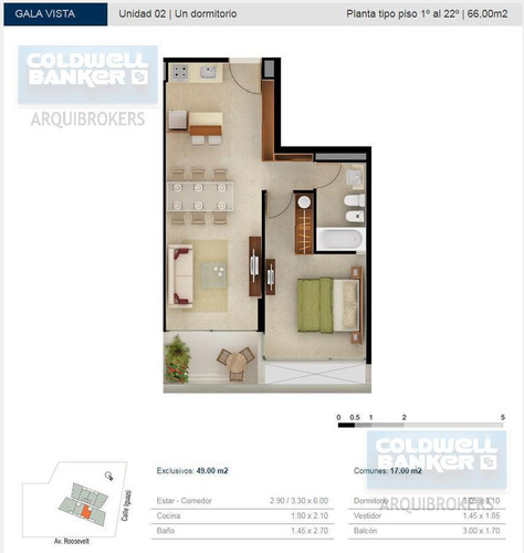Apartamento De 1 Dormitorio En Venta En Punta Del Este