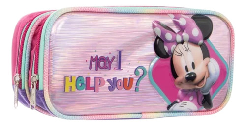 Lapicera Escolar Doble Ruz Minnie Mini Disney Mayi 178579
