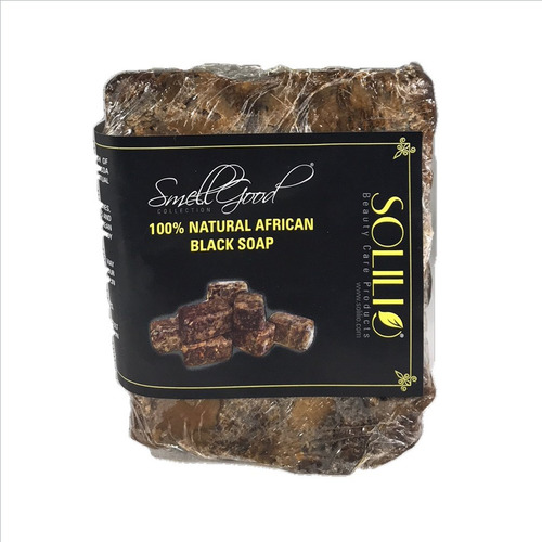 Sabonete Preto Africano Cru Smellgood 4,54 Kg De Gana