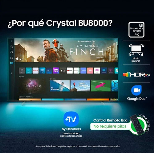 Imagen 2 de 7 de Smart Tv Samsung 55 Serie 8 Pantalla 4k Uhd Led Modelo 2022