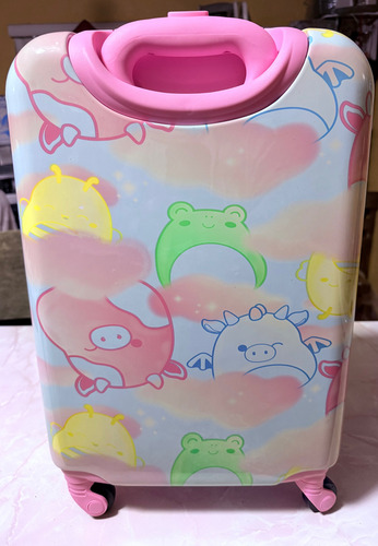 Maleta De Viaje Infantil Dos Piezas Squishmallows