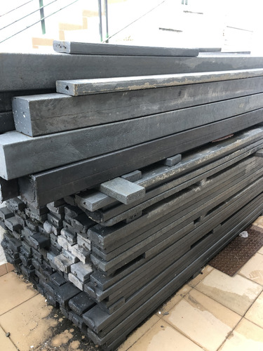 Tablilla Plástica Maciza 3 X 9 X 2 Mts Madera Plástica