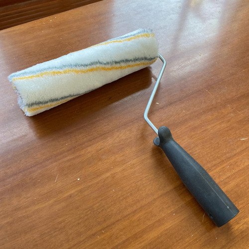 Herramienta De Pintura De Pared Con Fibra Mezclada Gris