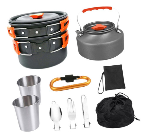 Kit De Cocina Portátil Para Aventuras Al Aire Libre,