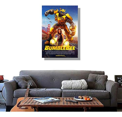 Pósters Película Bumblebee - Transformers 2018 - 85x60 Cm.