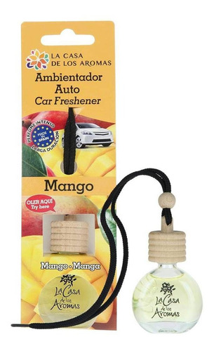 Ambientador Colgador Auto Mango