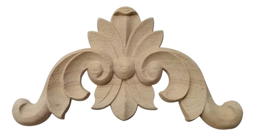 2 X 4 Apliques De Madera Y Marco De Incrustaciones