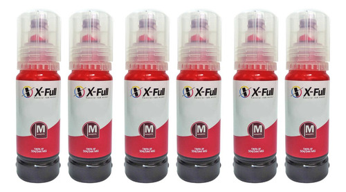 6 Tinta Compatível Epson Magenta L3250 L3150 L3210 L3110