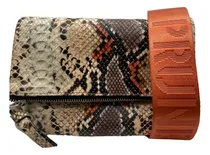 Comprar Prune Cartera Bandolera Y\u002Fo Sobre Honey Cuero Snake Print!!!