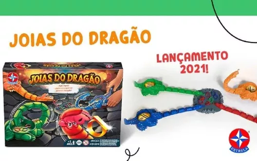 Jogo Joias Do Dragão - Estrela I Madu Brinquedos