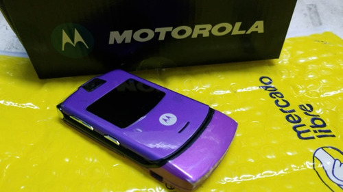 Motorola Rarz V3 Morado $1499.