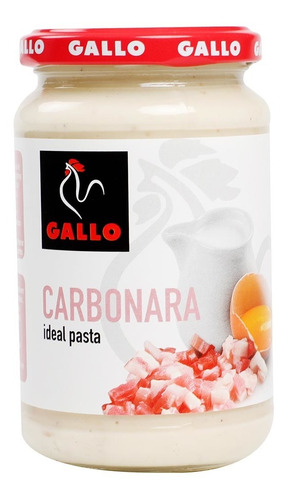 Salsa Gallo Para Pasta Carbonara 330g