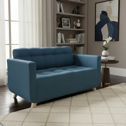Sillon Ismael 2 cuerpos — patas de madera