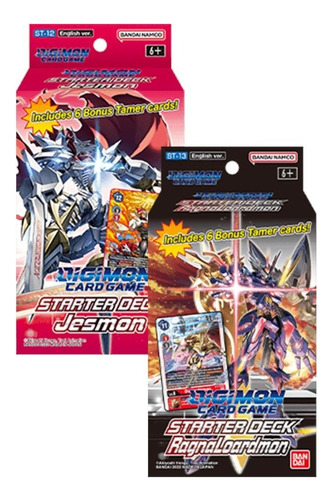 Digimon Card Game Starter Deck Jesmon Y Ragnaloardmon Pack 