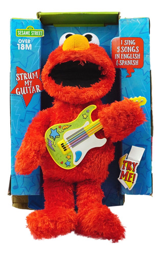 Peluche Plaza Sesamo Rock & Rhyme Elmo