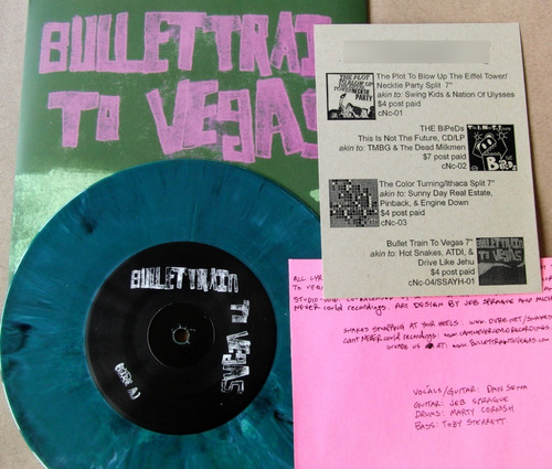 Bullet Train To Vegas Vinilo Simple Single Hardcore Punk