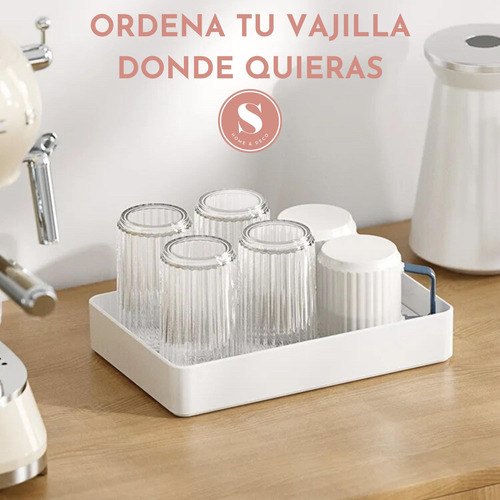 Secaplatos Con Bandeja Goteo Y Tabla Para Drenaje
