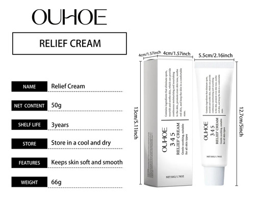 2 Piezas, Crema Reparadora Intensiva, Crema Calmante 345,