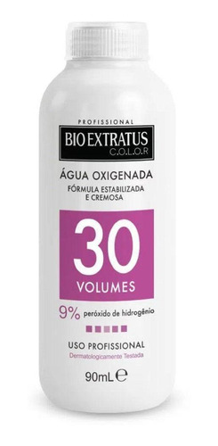 Imagem 3 de 3 de Água Oxigenada Bio Extratus 30 Volumes 90ml