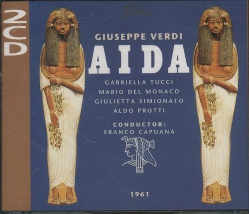 Verdi - Aida - Tucci Del Monaco Capuana - 2 Cds.