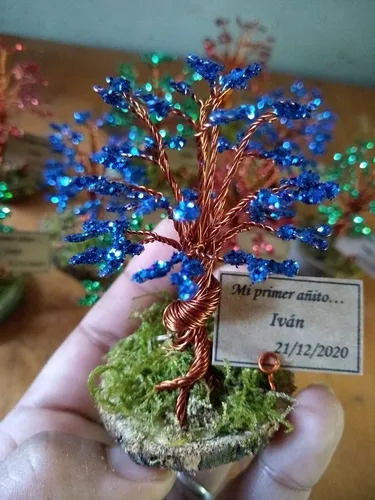 20 Arboles De La Vida Souvenirs (9 A 10cm)+ 4 De 13cm