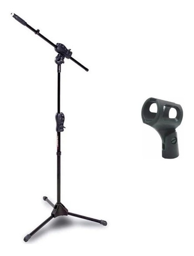 Kit Pedestal Suporte Microfone Smmax Ibox + Cachimbo