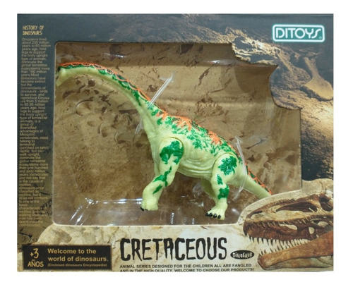 Dinosaurio Cretaceous Figura Muñeco 14cm Articulados Ditoys