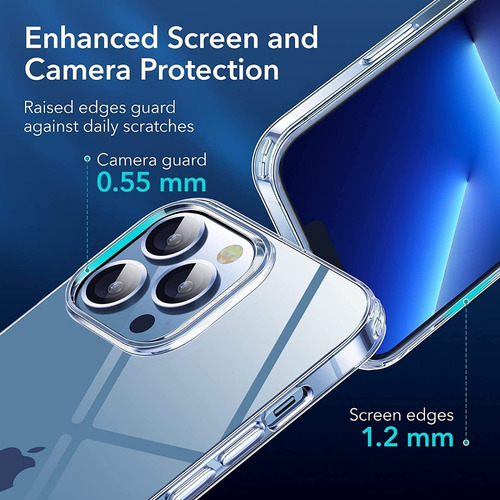 Imagen 9 de 10 de Case Esr Slim Project Zero iPhone 13 Pro Max Clear
