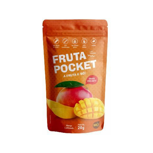 Kit 6x: Snack De Manga Liofilizada Solo Snacks 20g