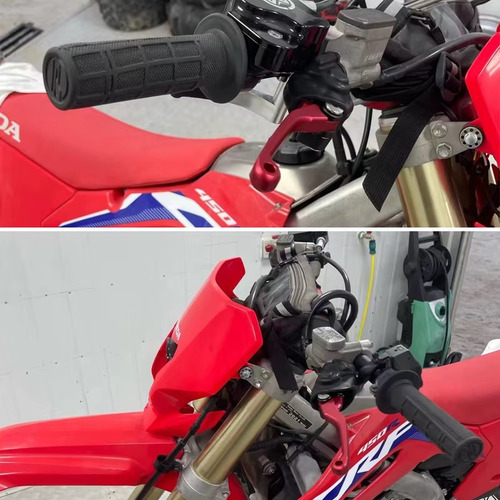Manillas Palancas Honda Crf 450r 450rx 2021-20xx Retráctiles