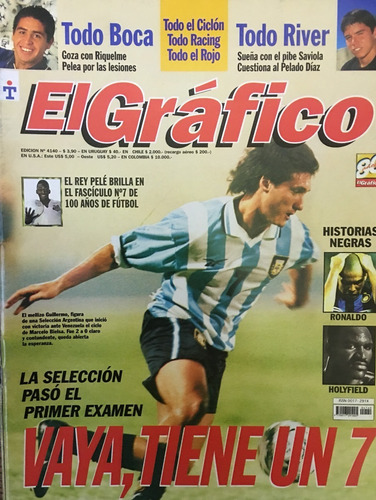 El Gráfico, N° 4140  Revista Fútbol Argentino, Cb